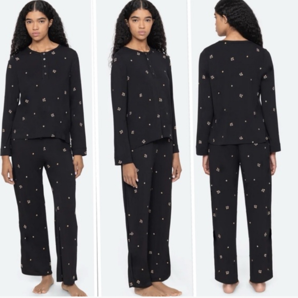 Sea New York Rubina Embroidery Pajama Set M